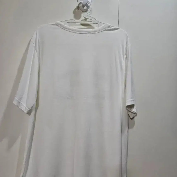 [BUNJANG] White Printing Short Sleeve T-Shirt (Set of 2) / 화이트 프린팅 반팔 티셔츠 두종류
