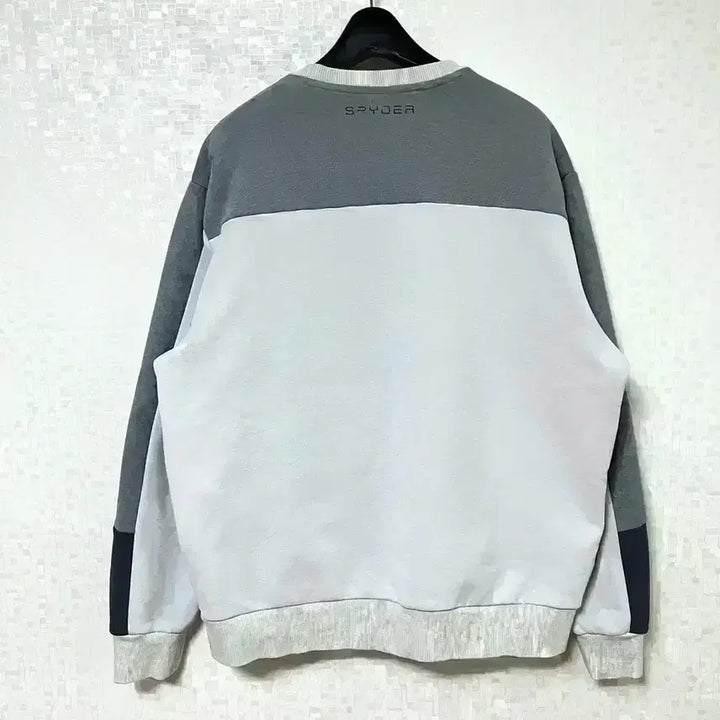 [BUNJANG] Spider Training Fleece Sweatshirt (L) / [L,100](정품)스파이더 트레이닝 기모 맨투맨