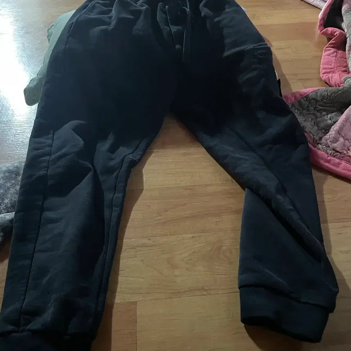 [BUNJANG] Stone Island Black Training Pants / 스톤아일랜드 블랙 트레이닝 바지