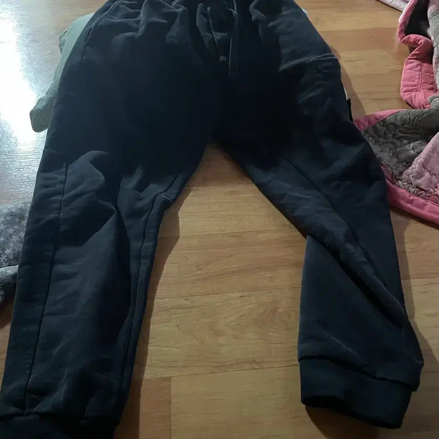 [BUNJANG] Stone Island Black Training Pants / 스톤아일랜드 블랙 트레이닝 바지