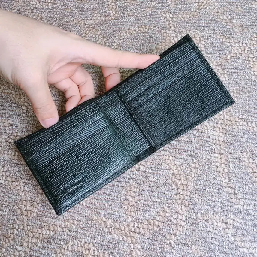 [BUNJANG] Salvatore Ferragamo Bifold Wallet Black / 페라가모 반지갑 블랙
