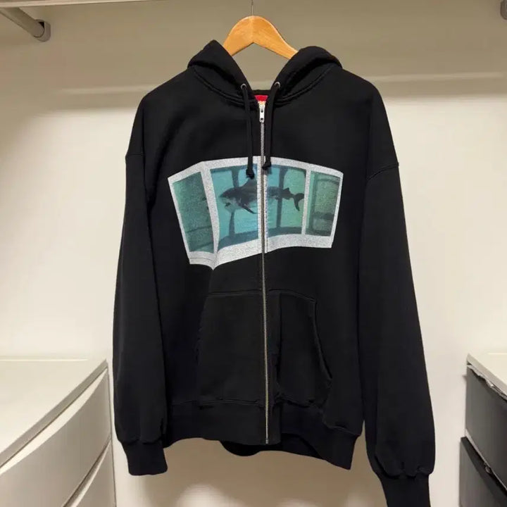 [BUNJANG] Supreme Damian Hirst Zip-Up Hoodie L / 슈프림 데미안 허스트 집업 후드 L 라지