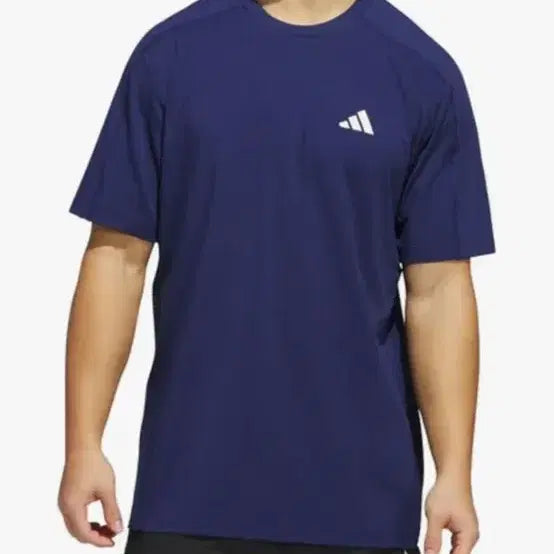 [BUNJANG] Adidas T-Shirt (XL, Black &amp; Navy) / 아디다스티셔츠 두사이즈는 더 큰 듯한 XL