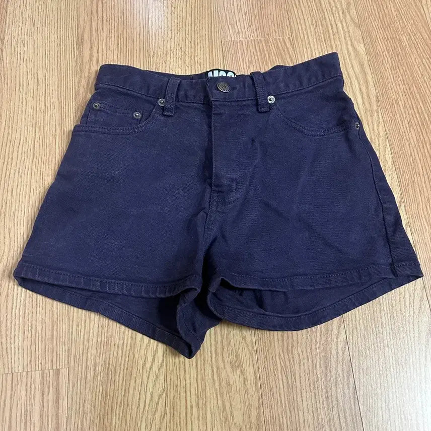 [BUNJANG] Mischief Purple Short Pants / 미스치프 퍼플 숏팬츠
