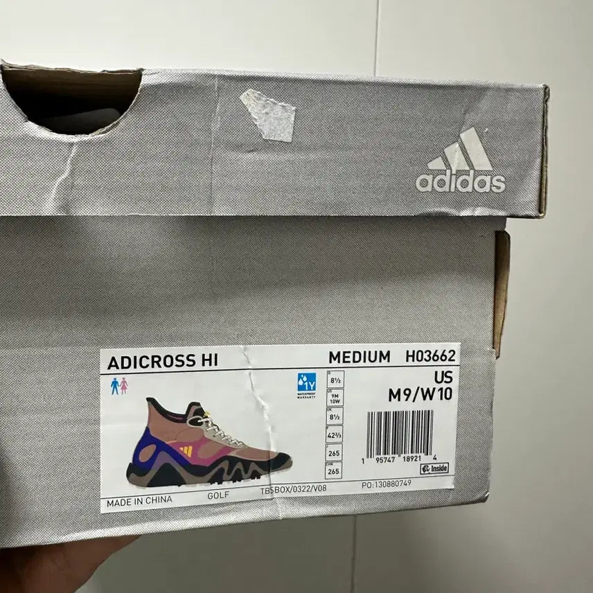 [BUNJANG] Adidas Adicross HI Golf Shoes 265mm / 아디다스 Adicross HI 골프화 265mm