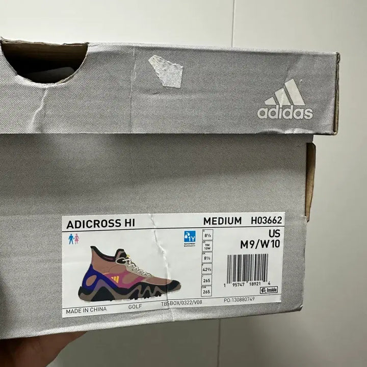 [BUNJANG] Adidas Adicross HI Golf Shoes 265mm / 아디다스 Adicross HI 골프화 265mm