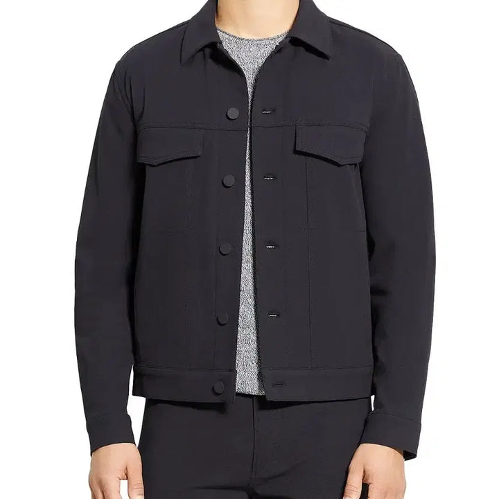[BUNJANG] Theory 24SS Neotric Twill Trucker Jacket / 띠어리 24ss 네오트릭 트윌 트러커 자켓