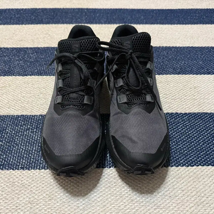 [BUNJANG] Salomon Aero Glide 3 Black Grey Running Shoes / [270] 살로몬 에어로 글라이드3 블랙 그레이 거의 새것