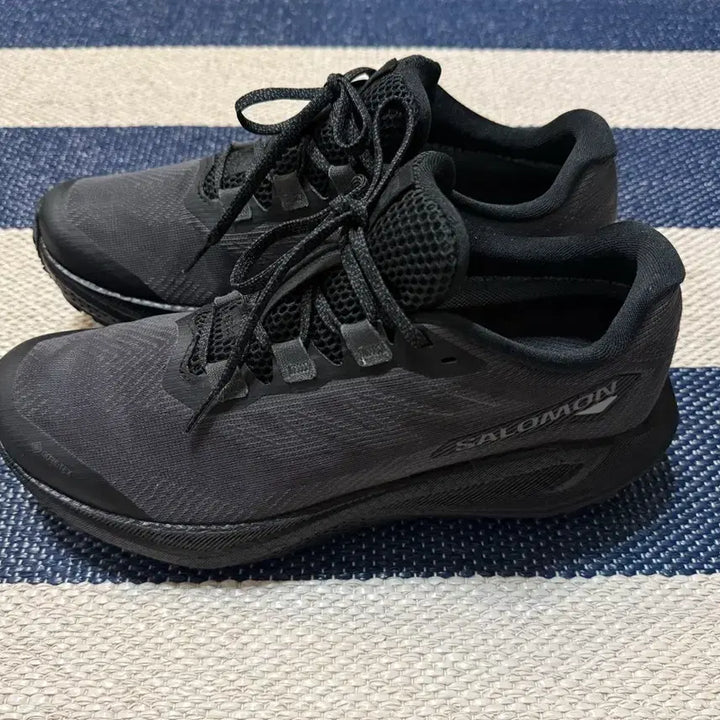 [BUNJANG] Salomon Aero Glide 3 Black Grey Running Shoes / [270] 살로몬 에어로 글라이드3 블랙 그레이 거의 새것