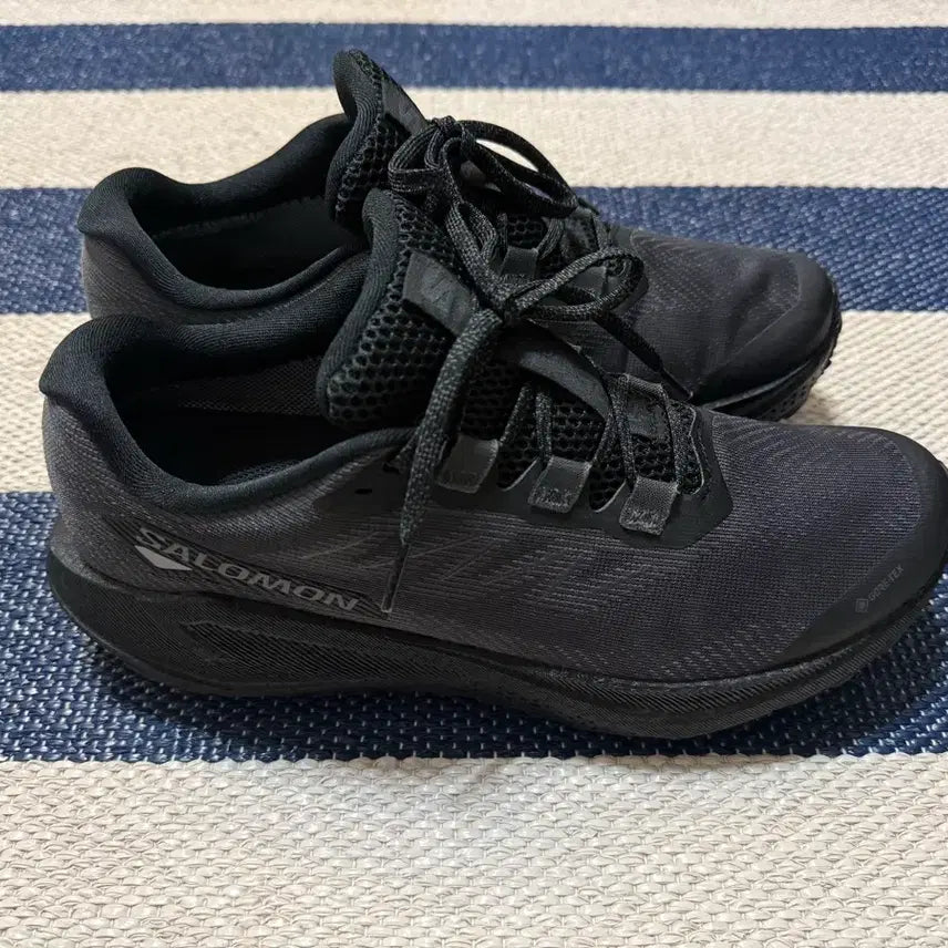 [BUNJANG] Salomon Aero Glide 3 Black Grey Running Shoes / [270] 살로몬 에어로 글라이드3 블랙 그레이 거의 새것