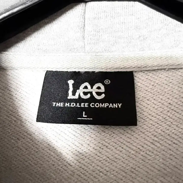[BUNJANG] Lee Big Logo Hoodie Oversized Grey / [L,100]Lee 빅로고 후드티 오버핏 그레이