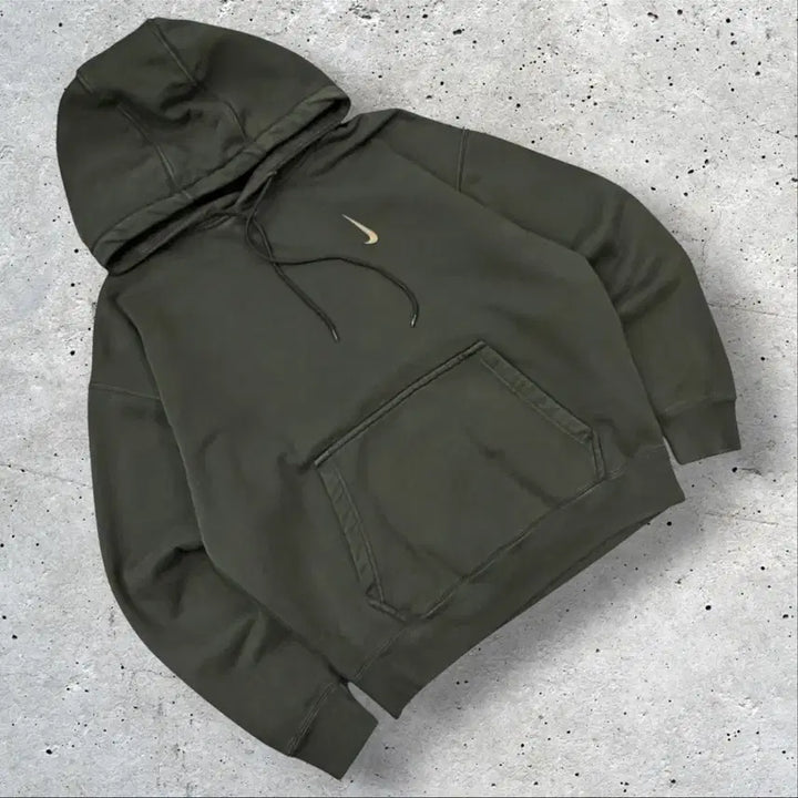 [BUNJANG] Nike x Billie Eilish NRG Hoodie Olive / [L] 나이키 x 빌리아일리쉬 NRG 후드티 올리브 스우시