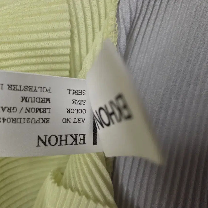 [BUNJANG] Econ Dolce Vita Dress Lemon Grey M / 에콘 돌체비타 원피스 레몬그레이 M
