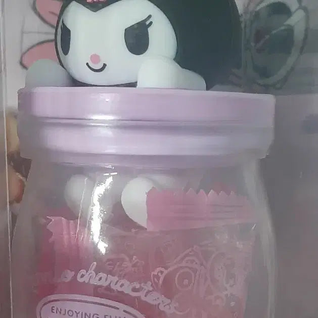 [BUNJANG] Sanrio Kuromi Candy Jar / 미개봉 산리오 쿠로미 캔디통 유리병