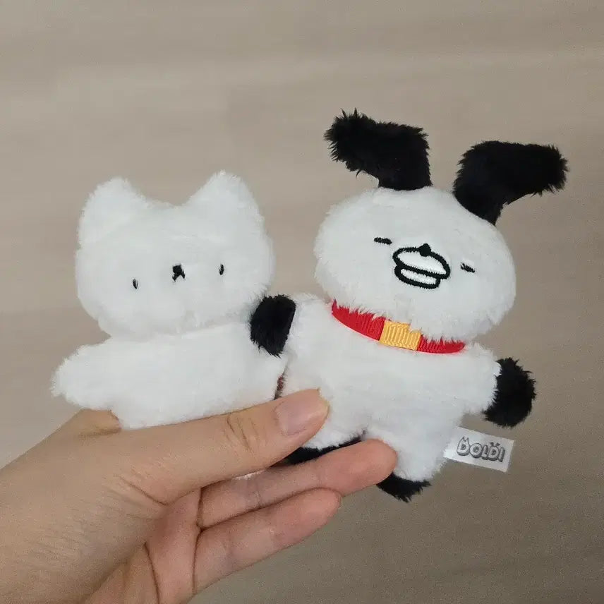 [BUNJANG] Dolldy Shop Mini Jindo Hidi Doll Keychain / 털찐 미니 진돌 히디 인형 키링 돌디샵 굿즈