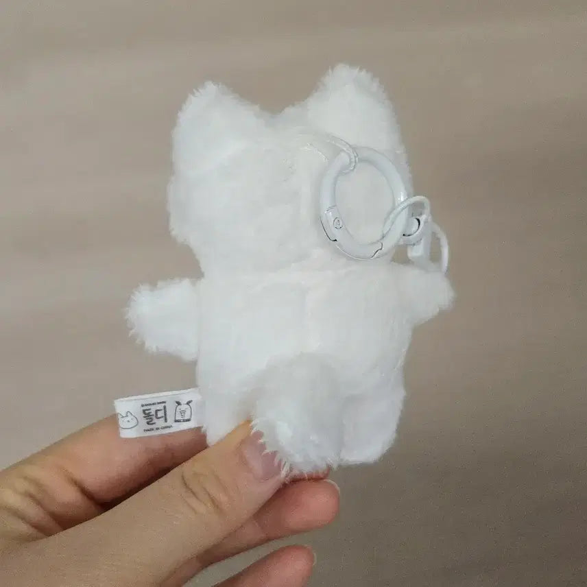 [BUNJANG] Dolldy Shop Mini Jindo Hidi Doll Keychain / 털찐 미니 진돌 히디 인형 키링 돌디샵 굿즈