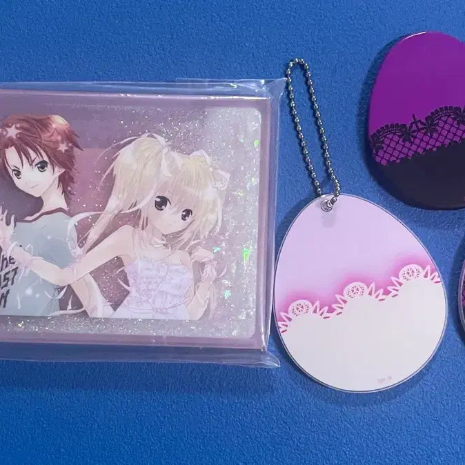 [BUNJANG] Shugo Chara! DMM Lottery Last One Prize Cushion, Acrylic Blocks, Acrylic Keyrings, and Hand Mirror Bundle / 캐릭캐릭체인지 dmm쿠지 일괄 판매(라스트원상 쿠션,아크릴블록,아크릴키링