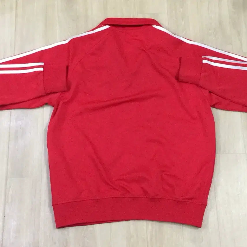 [BUNJANG] Adidas Red Three-Stripe Track Jacket / 아이다스 져지 판매합니다