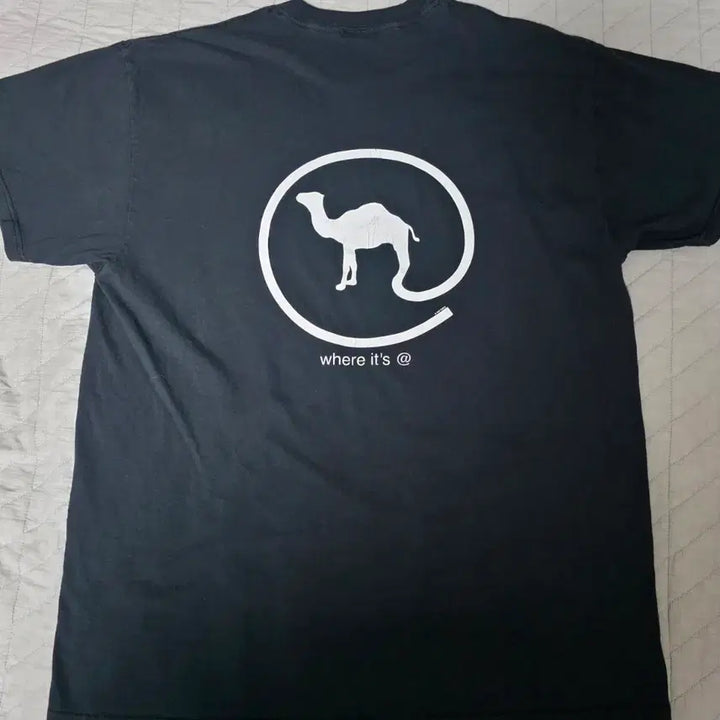 [BUNJANG] 90s Camel Promo T-Shirt Vintage XL Delta Stitch Double / [XL] 90s 빈티지 카멜 프로모 티셔츠 ver 롱