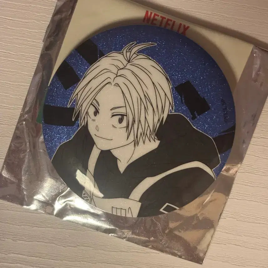 [BUNJANG] Sakomoto Days Asakura Shin Metallic Can Badge / 사카모토 데이즈 메탈릭 캔뱃지 아사쿠라 신