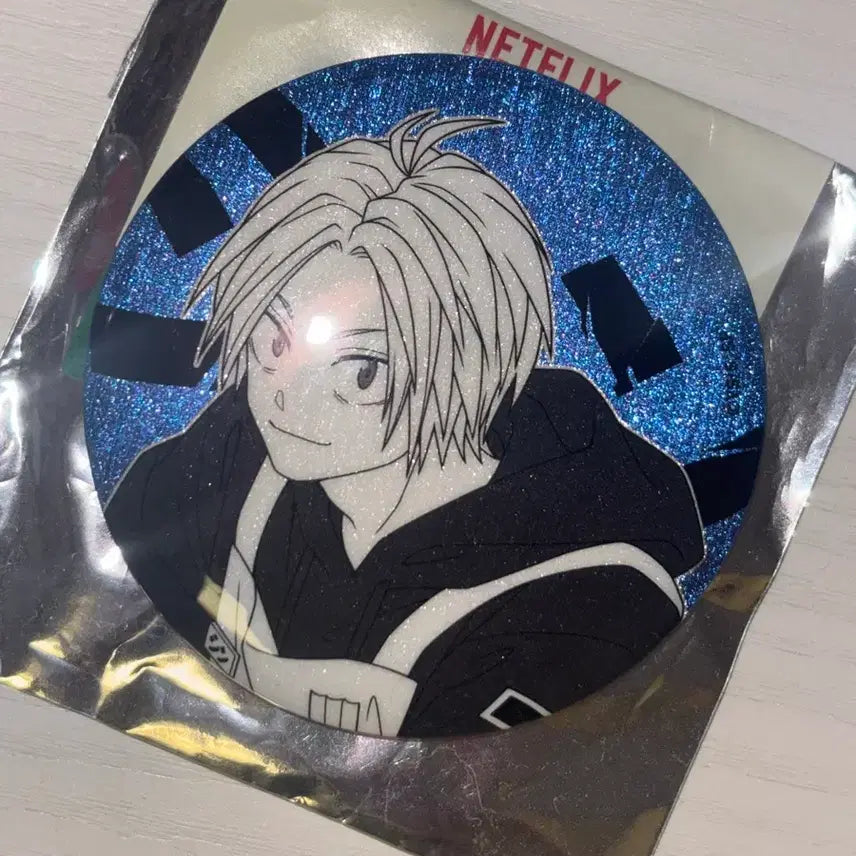 [BUNJANG] Sakomoto Days Asakura Shin Metallic Can Badge / 사카모토 데이즈 메탈릭 캔뱃지 아사쿠라 신
