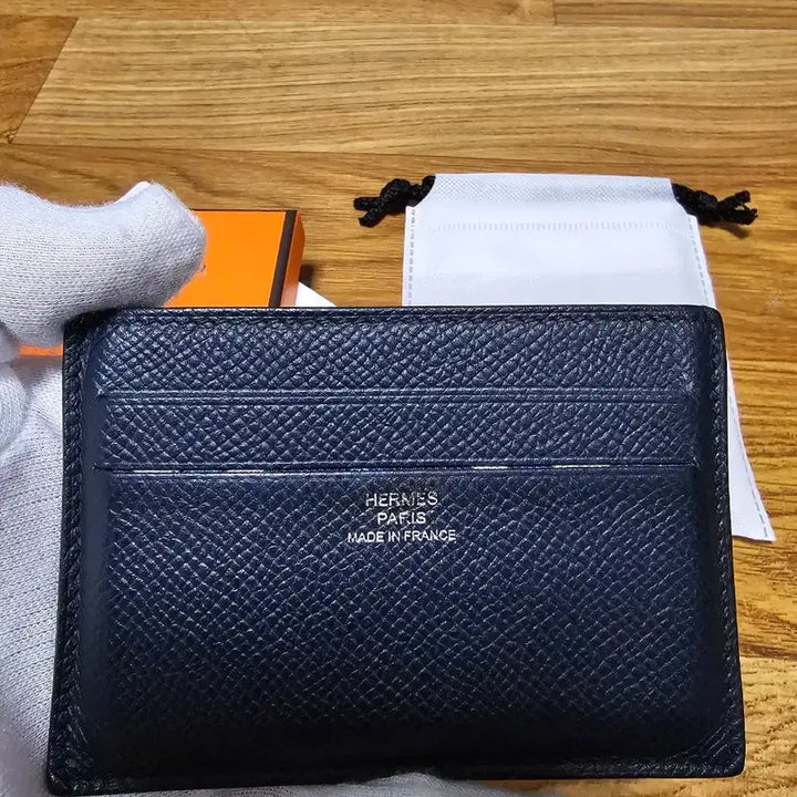 [BUNJANG] Hermès Citizen Twill Card Holder Navy Blue Silk Interior / 에르메스 시티즌 카드지갑 네이비 상태 좋아요