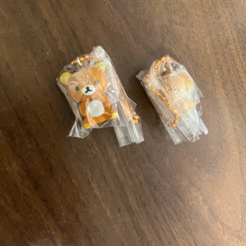 [BUNJANG] San-X Rilakkuma Bread Pouch Keychain / 산엑스 구미 키링 리락쿠마 빵