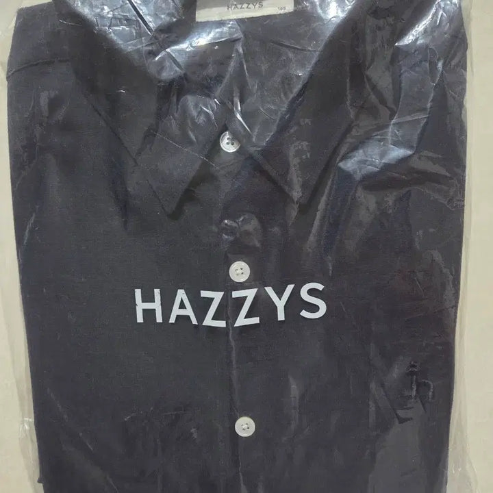 [BUNJANG] Hazzys Navy Long Sleeve Summer Shirt / 헤지스 네이비 긴팔 여름용 셔츠