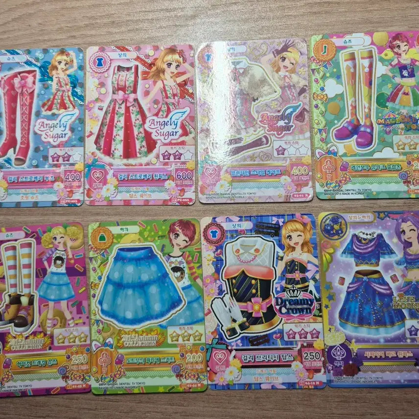 [BUNJANG] Aikatsu! Card Bundle Set (17 cards) / 아이엠스타 한판 카드 일괄 판매