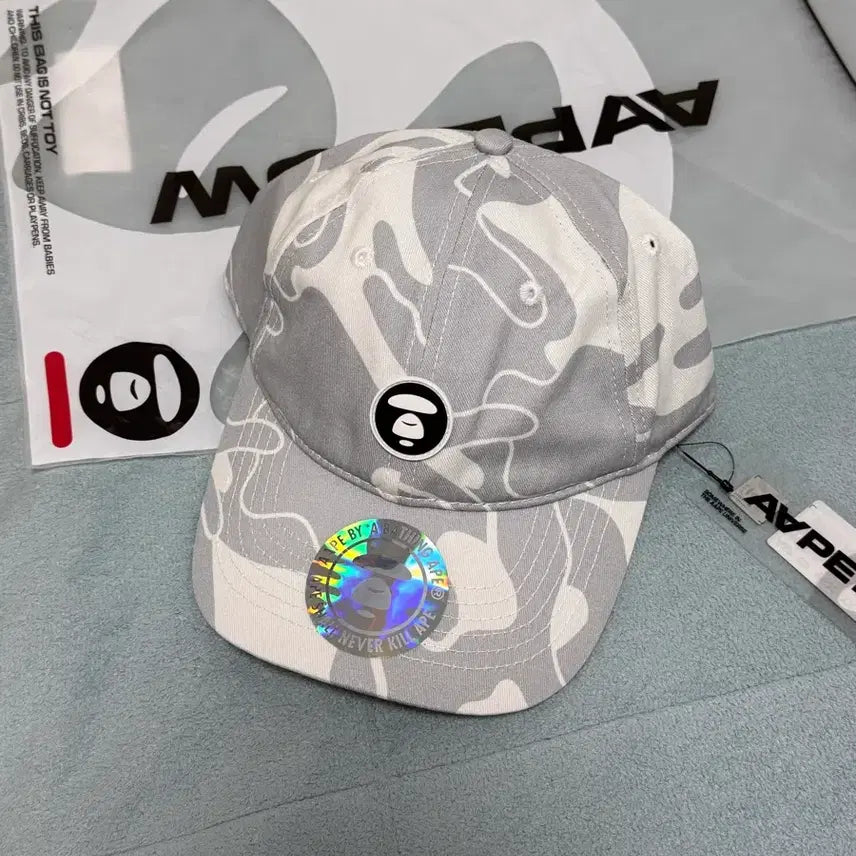[BUNJANG] A-PE Camo Pattern Hat / 에이프 카모패턴 모자