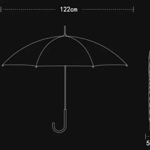 [BUNJANG] Premium Large Umbrella Set (2 pcs) / ( 새상품 ) 고급 대형 장우산 2개 세트