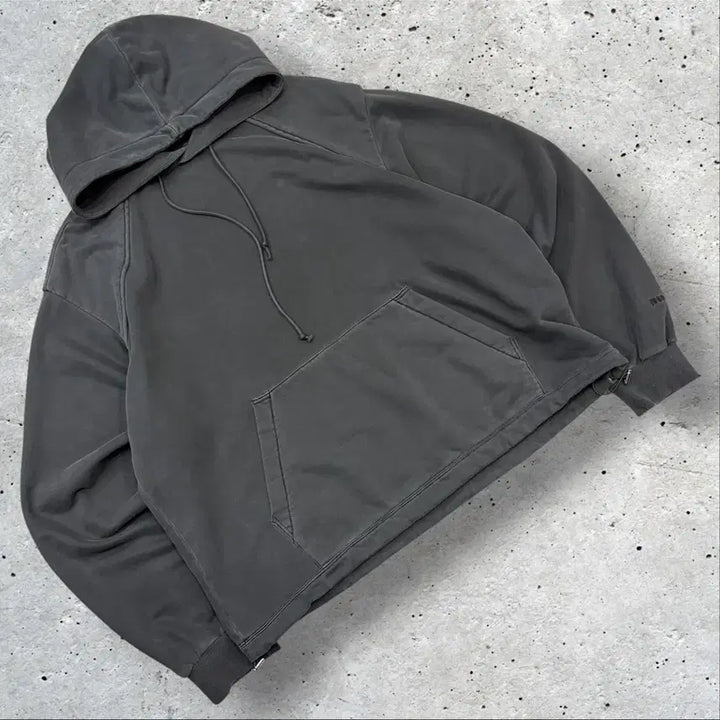 [BUNJANG] Juunj 20FW Garment Dyed Hoodie Charcoal Grey / [L] 20FW juunj 준지 가먼츠다잉 후드티 차콜 그레이
