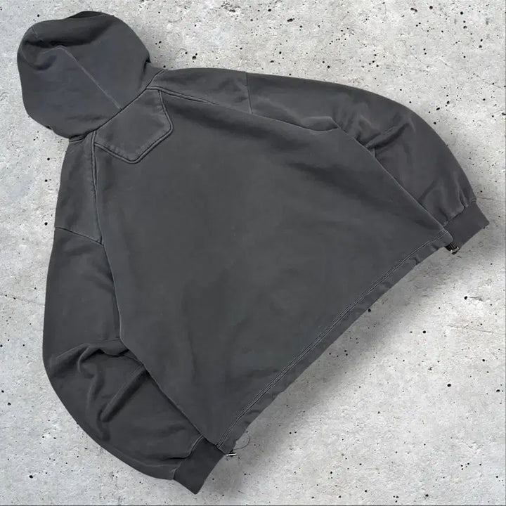 [BUNJANG] Juunj 20FW Garment Dyed Hoodie Charcoal Grey / [L] 20FW juunj 준지 가먼츠다잉 후드티 차콜 그레이