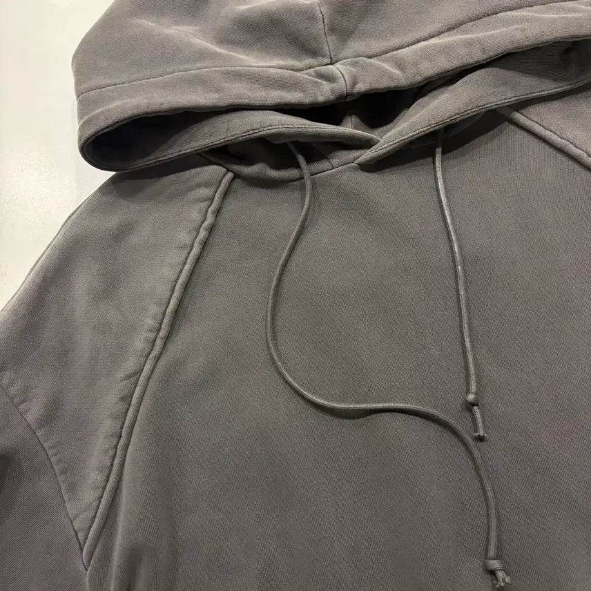 [BUNJANG] Juunj 20FW Garment Dyed Hoodie Charcoal Grey / [L] 20FW juunj 준지 가먼츠다잉 후드티 차콜 그레이
