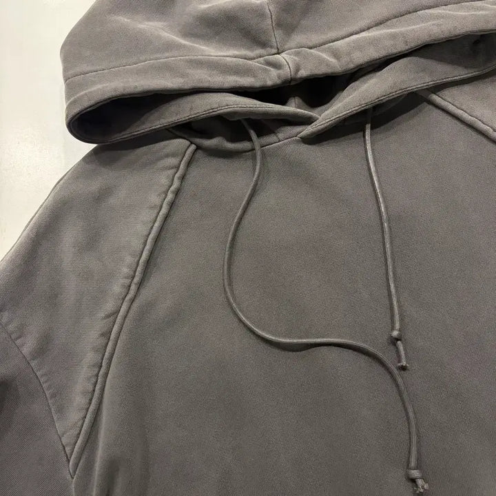 [BUNJANG] Juunj 20FW Garment Dyed Hoodie Charcoal Grey / [L] 20FW juunj 준지 가먼츠다잉 후드티 차콜 그레이