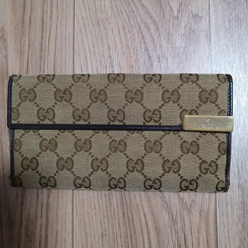 [BUNJANG] Gucci GG Logo Long Wallet / 구찌 GG 로고 장지갑