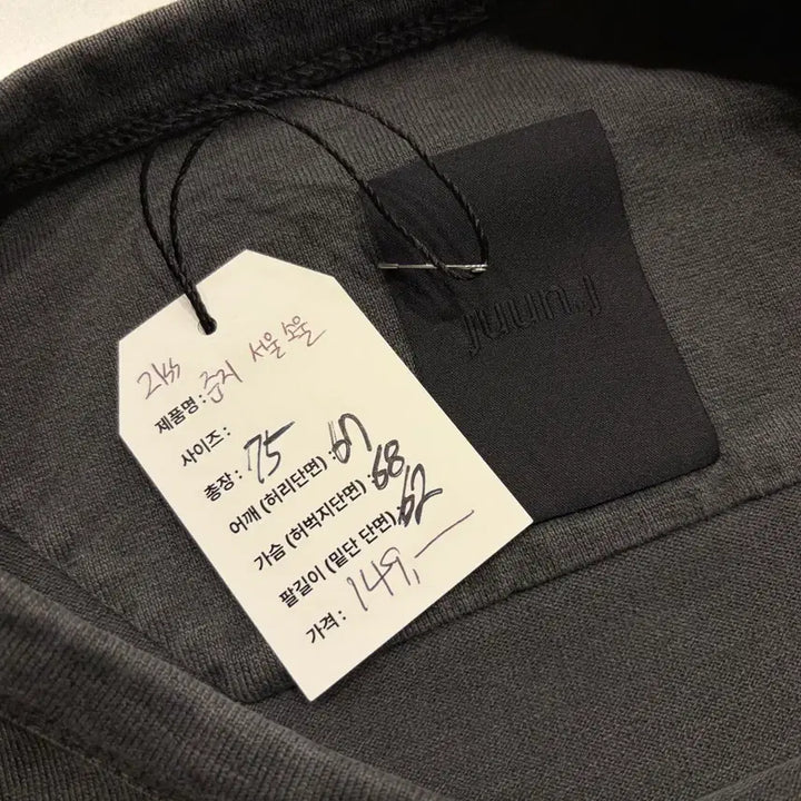 [BUNJANG] JUUN.J 21SS Layered Seoul Soul Long Sleeve T-Shirt - Medium / [M] 21ss 준지 레이어드 서울소울 롱슬리브 긴팔 티셔츠