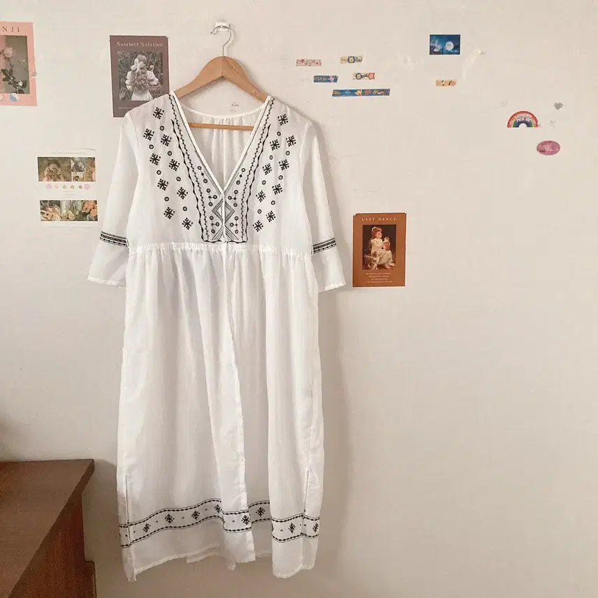[BUNJANG] Loverlayered One Piece Dress / 로브레이어드원피스