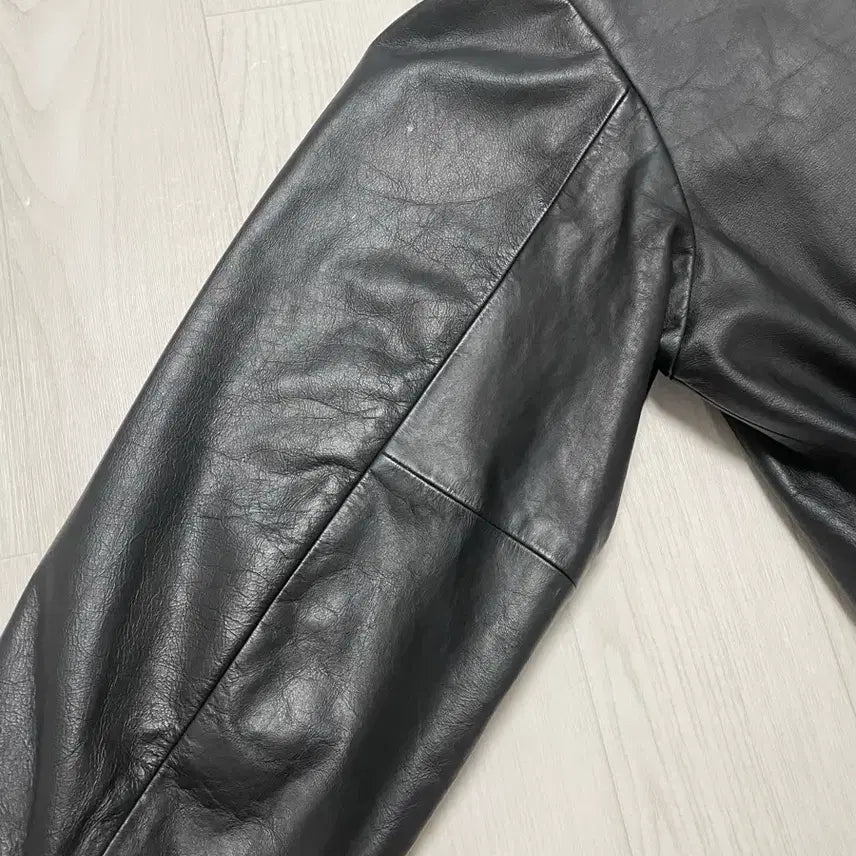[BUNJANG] Old Gap Leather Single Rider Drizzler Jacket L / 올드 갭 레더 싱글 드리즐러 자켓 L