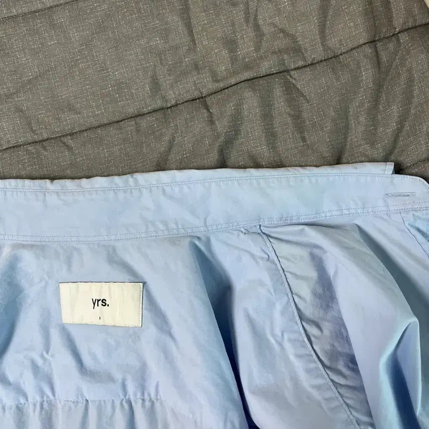 [BUNJANG] Years Ago Micro Boil Effect Cotton Drill Shirt Socks / [1] 이얼즈어고 마이크로 코튼드릴 삭스 포이카 셔츠
