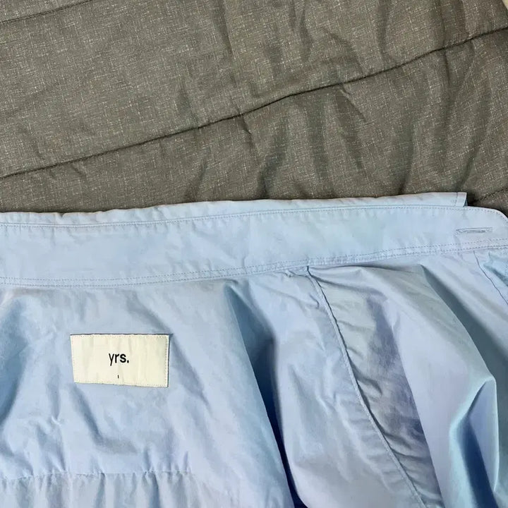 [BUNJANG] Years Ago Micro Boil Effect Cotton Drill Shirt Socks / [1] 이얼즈어고 마이크로 코튼드릴 삭스 포이카 셔츠