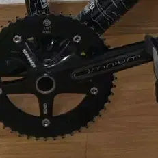 [BUNJANG] Omnium Crankset Full Set with Shimano 550 Cleats and Unknown 49T Chainring / 옴니움 크랭크셋 풀셋 판매/교신
