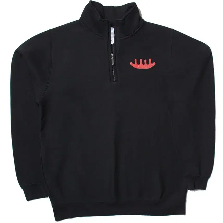 [BUNJANG] 100 Quarter Zip Fleece Sweatshirt Semi-Loose Fit / 100 쿼터집 기모맨투맨 세미루즈 995