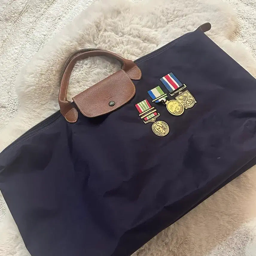 [BUNJANG] Longchamp Le Pliage Large Shoulder Bag (Jeremy Scott Collaboration) / 롱샴 르플리아쥬 라지 숄더백 (제레미 스캇 콜라보)