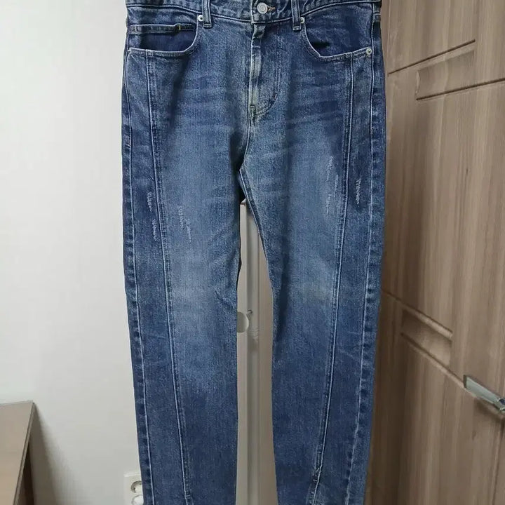 [BUNJANG] TIME Denim Straight Fit Jeans / 한섬TIME 데님 청바지 블루29