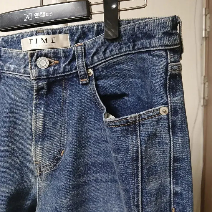 [BUNJANG] TIME Denim Straight Fit Jeans / 한섬TIME 데님 청바지 블루29