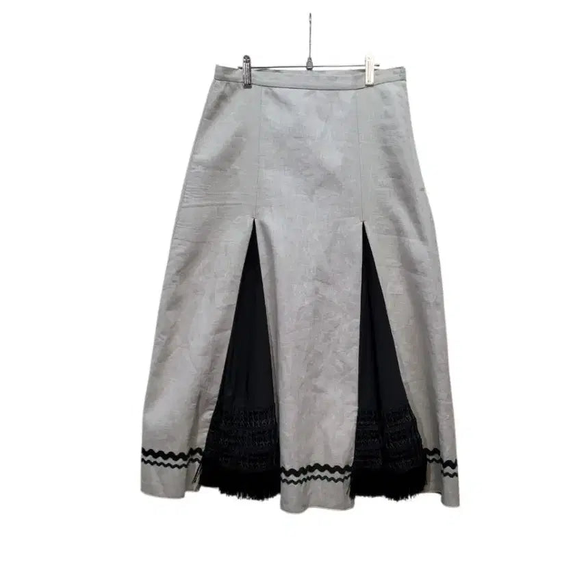 [BUNJANG] 100% Linen Feminine Long Skirt / 노라벨 고급브랜드 린넨100퍼 여성스러운 롱스커