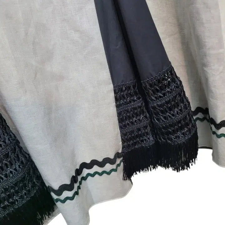 [BUNJANG] 100% Linen Feminine Long Skirt / 노라벨 고급브랜드 린넨100퍼 여성스러운 롱스커