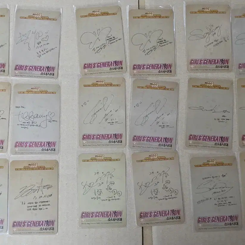 [BUNJANG] Girls' Generation SNSD Hoot Dragon Ball 18-Piece Full Set Taeyeon LP Photocard / 소녀시대 snsd 훗 드래곤볼 18종 풀셋 태연 태연lp