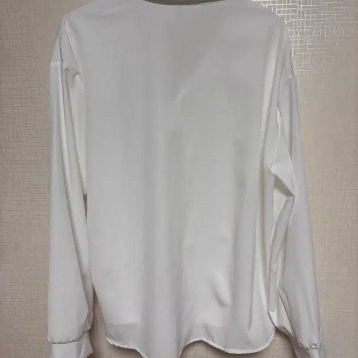 [BUNJANG] White Lace Blouse Shirt / 화이트 레이스 셔츠 블라우스